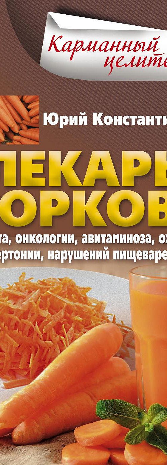 Читать книгу «Лекарь морковь. От диабета, онкологии, авитаминоза, ожирения,  гипертонии, нарушений пищеварения» онлайн полностью📖 — Юрия Константинова  — MyBook.