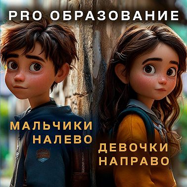 Мальчики налево, девочки направо!