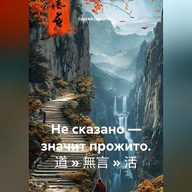 Не сказано — значит прожито. 道 » 無言 » 活