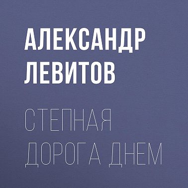 Степная дорога днем