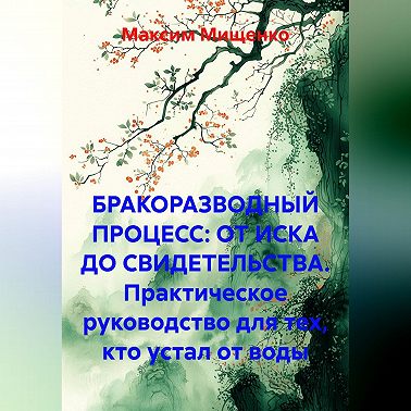 БРАКОРАЗВОДНЫЙ ПРОЦЕСС: ОТ ИСКА ДО СВИДЕТЕЛЬСТВА Практическое руководство для тех, кто устал от воды