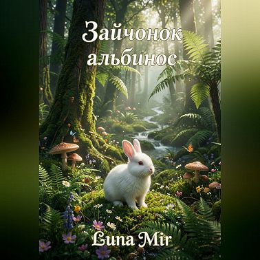 Зайчонок-альбинос