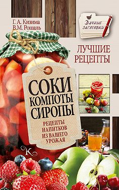 Соки, компоты, сиропы. Лучшие рецепты напитков из вашего урожая