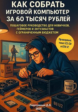 Как собрать игровой компьютер за 60 тысяч рублей. Пошаговое руководство для новичков, геймеров и энтузиастов с ограниченным бюджетом