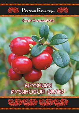 Брусники рубиновой бисер