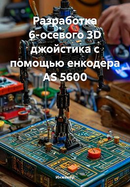 Разработка 6-осевого 3D джойстика с помощью енкодера AS 5600