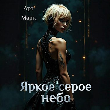 Яркое серое небо