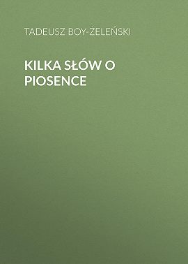 Kilka słów o piosence