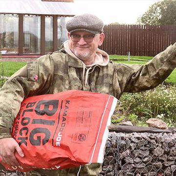 Kamado Joe: Уголь Big Block