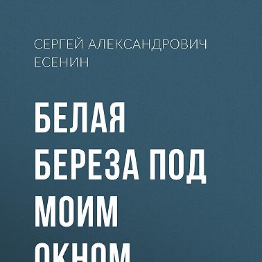 Белая береза под моим окном…