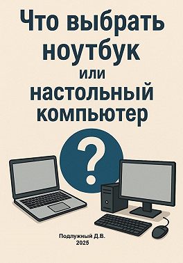 Что выбрать – ноутбук или настольный компьютер?
